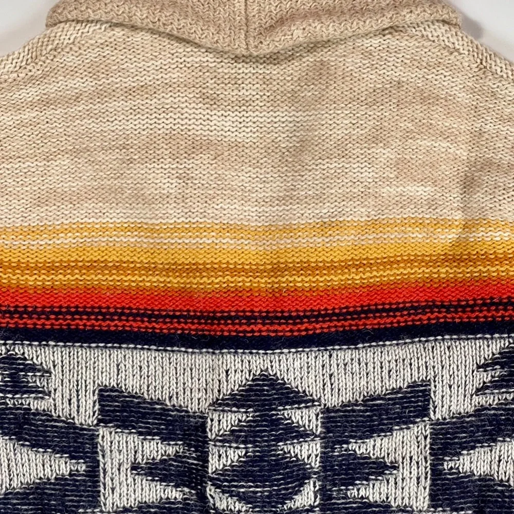 Pendleton Women’s Pure Shetland Wool Oversized Shawl Cardigan Brand New - Picture 5 of 7